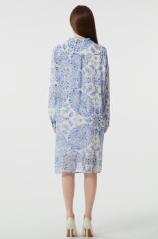 Damen Lang Arm Sommerkleider